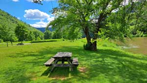 Pine Creek Rail Trail. Tomb Flats Access.