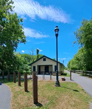 Pine Creek Rail Trail, Jersey Shore Access area.